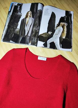 Peter hahn ❤️розкішний червоний светр 
зі 100% кашеміру4 фото