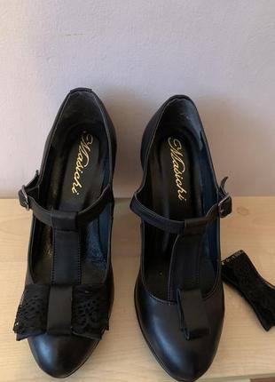 Туфлі шкіра ручна робота masichi3 фото