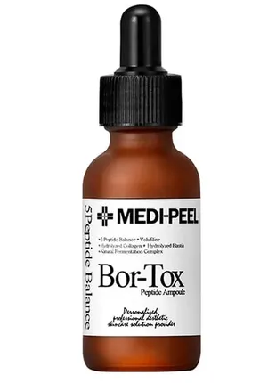 Пептидная сыворотка против морщин medi-peel peptide-tox bor ampoule 30ml