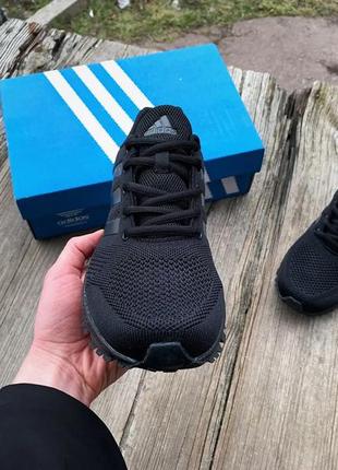 Мужские кроссовки adidas marathon tr 26 all black2 фото