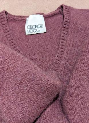 Пуловер george hogg 100% шерсть.10 фото