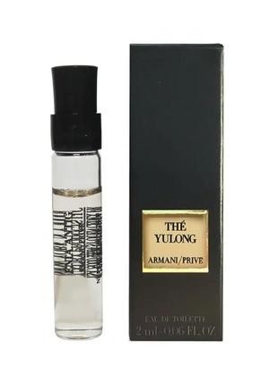 Туалетна вода унісекс giorgio armani prive the yulong, 2 ml.1 фото