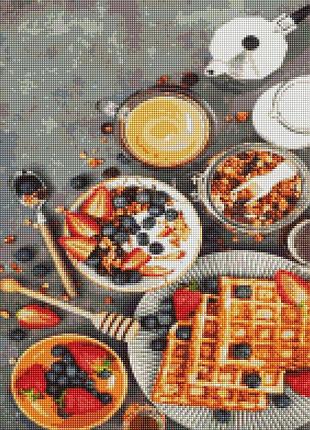 Картина алмазная мозаика венские вафли