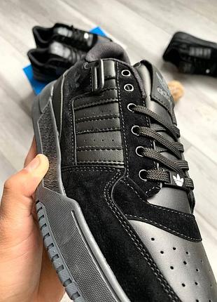 Кроссовки adidas forum low black 6