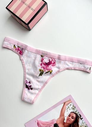 Хлопковые стринги victoria’s secret