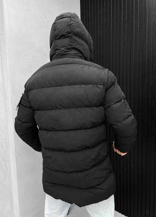 Зимова куртка stone island black