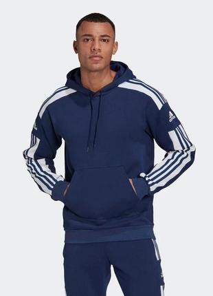 Мужские худи adidas squadra 21 hoody navy р. m, l