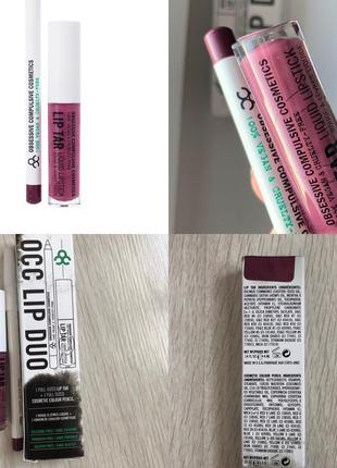 Рідка Помада і олівець obsessive compulsive cosmetics