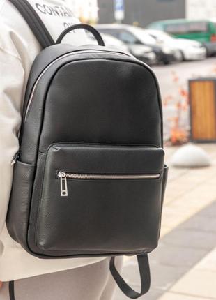 Мужской качественный и стильный рюкзак из натуральной кожи6 фото