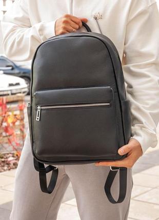 Мужской качественный и стильный рюкзак из натуральной кожи9 фото