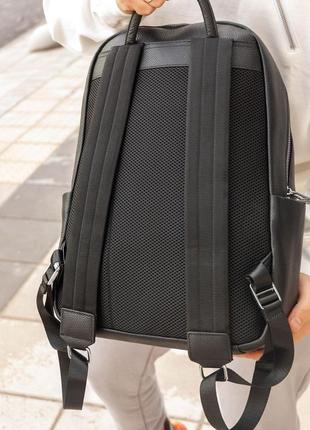 Мужской качественный и стильный рюкзак из натуральной кожи7 фото