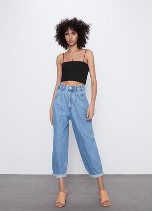 Джинси slouchy zara