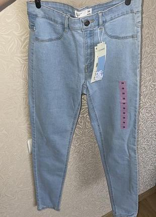 Джинсы новые скинни джинсовые леггинсы