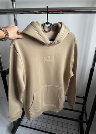 Нова оригінал худі gap кофта синя/біжева/філетова/чорна кофта гап з ...
