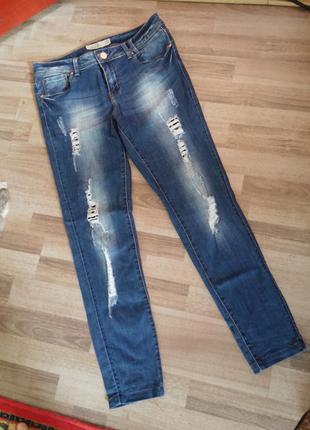 Джинси рвані джинсы рваные new yorker amisu1 фото