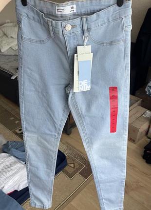 Бомбезные джинсы суперкачественные брюки джинсовые леггинсы скинни3 фото