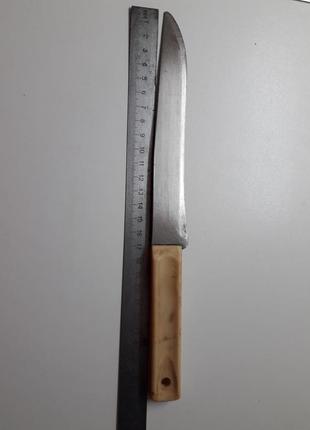 Кухонный нож с лезвием из нержавейки1 фото