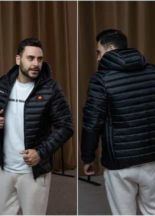 Куртка ellesse демисезонная черная,хаки