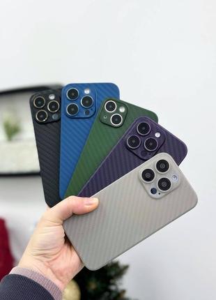 Карбоновый чехол для iphone 15,15pro,15promax,15plus,14,14pro,14plus,14promax,13,13promax,12,12pro,12promax,11 2