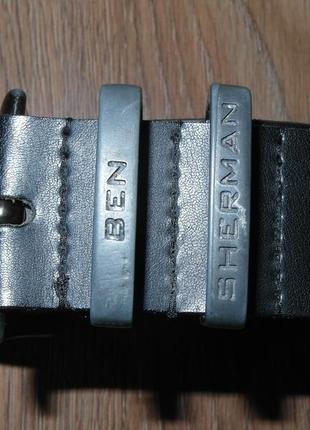 Ремінь шкіряний ben sherman leather belt