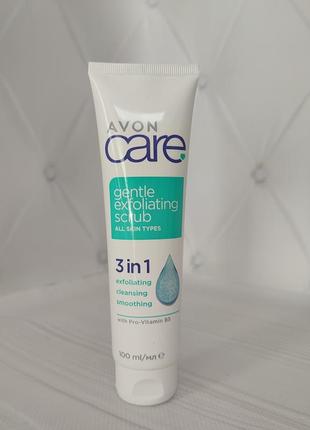 Ніжний скраб для обличчя avon care