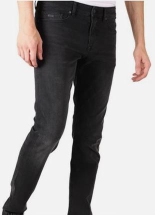 Джинсы hugo boss mens delaware slim fit jeans coal - w32 l301 фото