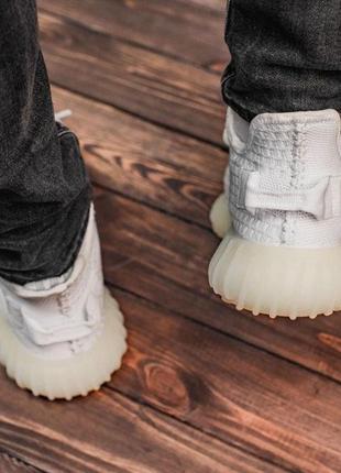 Adidas yeezy 350 boost v2 white adidas sply кросівки адідас ізі 350 сплай літні10 фото