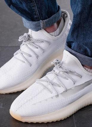 Adidas yeezy 350 boost v2 white adidas sply кросівки адідас ізі 350 сплай літні6 фото