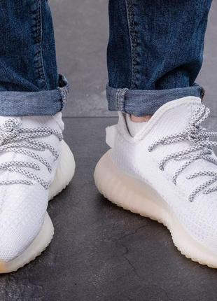 Adidas yeezy 350 boost v2 white adidas sply кросівки адідас ізі 350 сплай літні8 фото