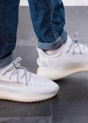 Adidas yeezy 350 boost v2 white adidas sply кросівки адідас ізі 350 сплай літні2 фото