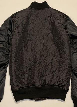 Куртка, бомбер tint nike nsw synthetic fill bomber jacket men's s small black / pink5 фото