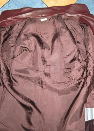 Классная женская кожаная куртка peter hahn. германия. лот 9165 фото