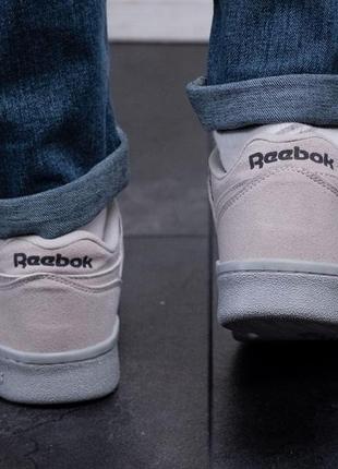 Кроссовки замшевые серые reebok club - grey  40 41р-р6 фото