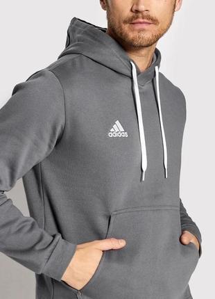 Чоловічі худі adidas entrada 22 hoody grey р. m, l