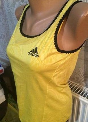 Стильная спортивная майка для спорта adidas cima cool3 фото