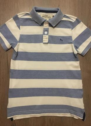 Футболка поло h&m,4-6л,р. 110-116,бавовна