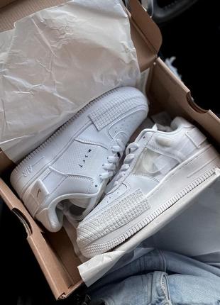 Кроссовки nike air force 1 type white blanc4 фото