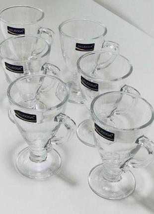 Набір скляний 6 шт "деліція плейн", 120 мл