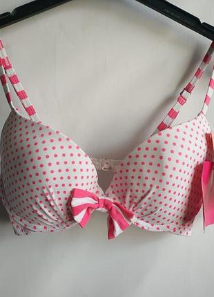 Брендовий бюст пуш ап basic one swimwear 75с оригінал франція європа
