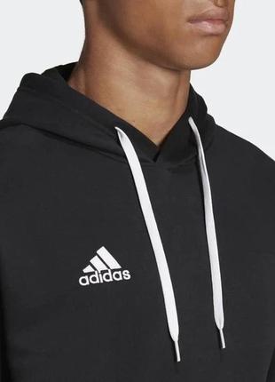 Чоловіча худі adidas entrada 22 hoody black р. m, l6 фото