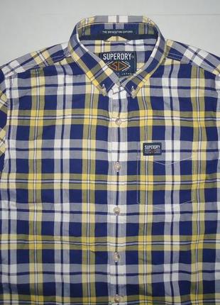 Сорочка superdry oxford jpn cotton m2 фото