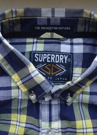Рубашка superdry oxford jpn cotton m3 фото
