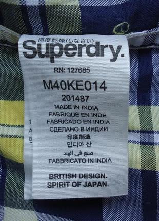 Сорочка superdry oxford jpn cotton m8 фото