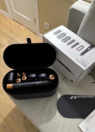 Фен-стайлер original dyson airwrap styler complete dark blue (8 насадок)