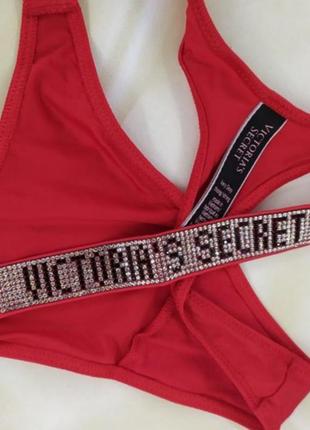 Люксовые трусики стринги very sexy от victoria's secret с камнями со стразами swarovski4 фото