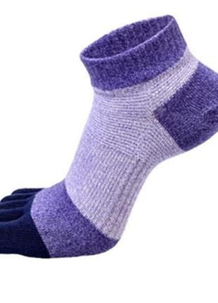 Шкарпетки на кожен палець жіночі схід ginzin 35-37 фіолетовий