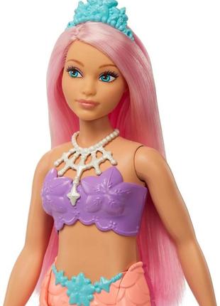 Лялька barbie dreamtopia mattel барбі дрімтопія з рожевим волоссям2 фото