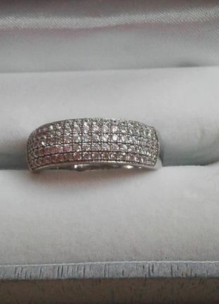 Кольцо серебро