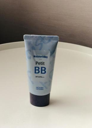 Бб-крем для лица petit bb moisturizing spf 30 тональный крем holika holika1 фото