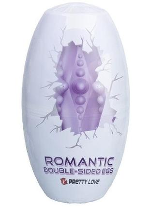 Мастурбатор romantic double sided egg